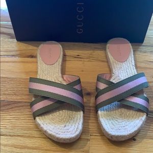 Authentic Gucci Espadrilles